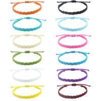 Fashion Create Wax Cord Bracelets handmade fashion jewelry & Unisex & adjustable Length Approx 16-28 cm Sold By PC
