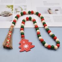 Christmas Decoration, Hemu Beads, with Linen, Christmas Design & multifunctional, Sold By Bag