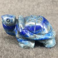 Fashion Decoration, Lapis Lazuli, Turtle, Carved, for home and office, lapis lazuli, 50mm, Sold By PC