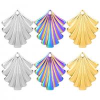 304 Stainless Steel Pendant, Vacuum Ion Plating, DIY, more colors for choice, 16x20mm, Sold By PC