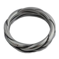 Anillo de dedo de acero inoxidable, acero inoxidable 304, Joyería & unisexo & diverso tamaño para la opción, ring thickness 5.5mm, Vendido por UD