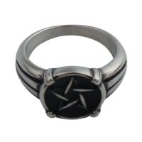 Edelstahl Ringe, 304 Edelstahl, Modeschmuck & unisex & verschiedene Größen vorhanden, ring thickness 13.5mm, verkauft von PC