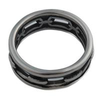 Палец кольцо из нержавеющей стали, Нержавеющая сталь 304, ювелирные изделия моды & Мужская & разный размер для выбора, ring thickness 8mm, продается PC