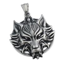 Stainless Steel Pendants, 304 Stainless Steel, fashion jewelry & Unisex, 50.50x36.50mm, Hole:Approx 8*5mm, Sold By PC
