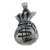 Stainless Steel Pendants 304 Stainless Steel fashion jewelry & Unisex Approx 5*7.5mm Sold By PC