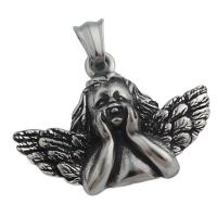 Stainless Steel Pendants 304 Stainless Steel fashion jewelry & Unisex Approx 5*7.5mm Sold By PC
