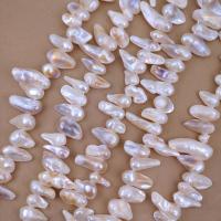 Perles nacres baroques de culture d'eau douce , perle d'eau douce cultivée, DIY, 10mm, Vendu par Environ 38 cm brin