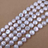 Perles de culture d'eau douce Keishi, perle d'eau douce cultivée, baroque, DIY, blanc, 10mm, Environ 40PC/brin, Vendu par brin