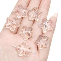 Transparent Acrylic Beads Star DIY 20mm Approx 2mm Sold By Bag