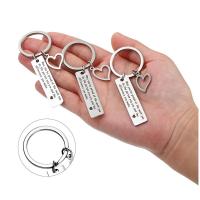 Stainless Steel Key Clasp, 304 Stainless Steel, fashion jewelry, nickel, lead & cadmium free, Sold By PC