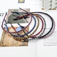 Hair Bands Zinc Alloy handmade for woman & with rhinestone nickel lead & cadmium free Sold By PC