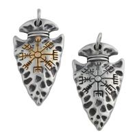 Stainless Steel Pendants 304 Stainless Steel fashion jewelry & Unisex Approx 7mm Sold By PC