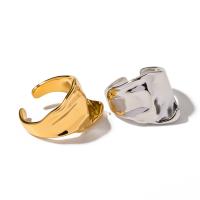 Stainless Steel Finger Ring 304 Stainless Steel Vacuum Ion Plating fashion jewelry & for woman Sold By PC