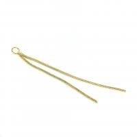 Brass Earring Drop Component plated DIY Sold By PC