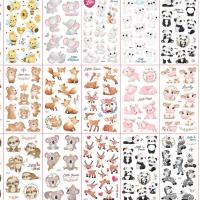 Tattoo Sticker, PET, s Papir, za djecu & različitih stilova za izbor, Sticker size:12x6.8cm, Prodano By PC