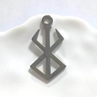 Stainless Steel Pendants 304 Stainless Steel polished DIY original color nickel lead & cadmium free Sold By PC