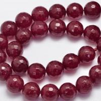 Natural Chalcedony Bead, Round, DIY, red, nickel, lead & cadmium free, 6mm, Approx 62PCs/Strand, Sold By Strand