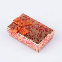 Κοσμήματα Gift Box, Χαρτί, Dustproof & πολυλειτουργικό, περισσότερα χρώματα για την επιλογή, 50x80x25mm, Sold Με Ορισμός