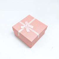 Κοσμήματα Gift Box, Χαρτί, Dustproof & πολυλειτουργικό, περισσότερα χρώματα για την επιλογή, 90x90x50mm, Sold Με PC