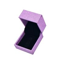 Κοσμήματα Gift Box, Χαρτί, Dustproof & πολυλειτουργικό, περισσότερα χρώματα για την επιλογή, 45x50x40mm, Sold Με PC