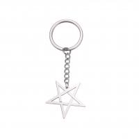Stainless Steel Leather Cord Clasp 304 Stainless Steel Star plated Unisex Sold By PC