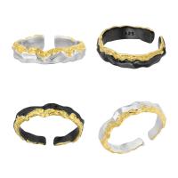 Solidny srebrny pierścień, Srebro 925, Powlekane, dla obu płci & różne style do wyboru, dostępnych więcej kolorów, sprzedane przez PC