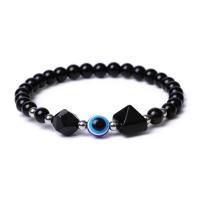 Evil Eye Jewelry Bracelet, Natural Stone, fashion jewelry & different materials for choice & Unisex, nickel, lead & cadmium free, Chain length:18.5cm, Sold By PC