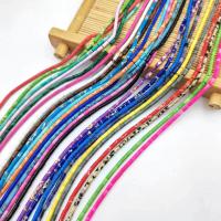 Gemstone Jewelry Beads, Natural Stone, Column, polished, DIY & different materials for choice, more colors for choice, 2x4mm, Sold Per Approx 38 cm Strand