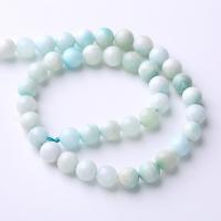 Gemstone Jewelry Beads Hemimorphite Round DIY light blue Sold Per Approx 38 cm Strand