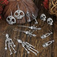 New Hot Halloween Jewelry and Decor, Tibetan Style, plated, Halloween Design & different styles for choice & for woman, nickel, lead & cadmium free, Sold By Set