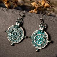 Zinc Alloy Drop Earrings fashion jewelry & for woman nickel lead & cadmium free Sold By Pair