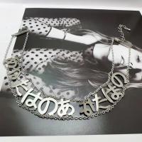 Ожерелье Мода Choker, цинковый сплав, плакирован серебром, ювелирные изделия моды & Женский & отверстие, не содержит никель, свинец, длина:Приблизительно 38 см, продается PC