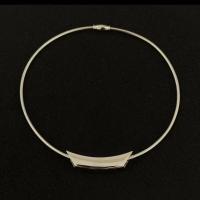 Collar Necklace Zinc Alloy silver color plated fashion jewelry & for woman nickel lead & cadmium free Length Approx 40 cm Sold By PC