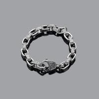 Titanium čelik Narukvica, Titanium Čelik, modni nakit & za čovjeka, Dužina Približno 8.66 inčni, Prodano By PC