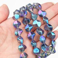 Fashion Glass Beads, DIY, more colors for choice, 13x13mm, Approx 45PCs/Strand, Sold By Strand