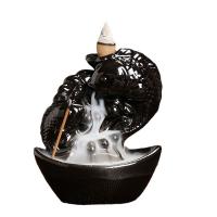 Backflow Incense Burner, Porcelain, half handmade, durable & different styles for choice, more colors for choice, Sold By PC