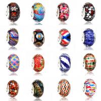 Resin Jewelry Beads, printing, DIY & different designs for choice, 14x9mm, Approx 10PCs/Bag, Sold By Bag