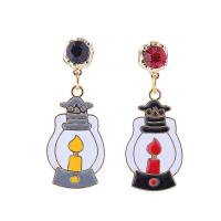 New Hot Halloween Jewelry and Decor Zinc Alloy with enamel Halloween Design & for woman nickel lead & cadmium free Sold By Pair