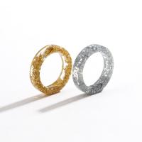 Resin Finger Ring, handmade, fashion jewelry & for woman, more colors for choice, US Ring Size:7, Sold By PC