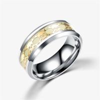 Палец кольцо из нержавеющей стали, Нержавеющая сталь 304, ювелирные изделия моды & Мужская & разный размер для выбора & блестящий в ночи, Много цветов для выбора, не содержит никель, свинец, продается PC