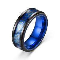Палец кольцо из нержавеющей стали, Нержавеющая сталь 304, ювелирные изделия моды & Мужская, Много цветов для выбора, не содержит никель, свинец, продается PC