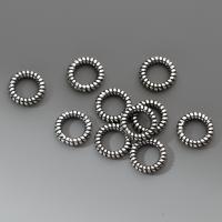 Результаты браслетов из стерлингового серебра, 925 пробы, многофункциональный & DIY, не содержит никель, свинец, Silver ring size:8x4.5x1.5mm, продается PC
