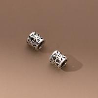 925 Sterling Silver Beads, multifunctional & DIY, nickel, lead & cadmium free, Bead size:5x5mm,3.2mm, Sold By PC