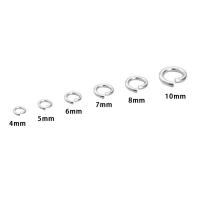 925 Sterling Silver Open Jump Ring, Donut, polished, different size for choice & different styles for choice, Sold By PC