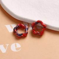 Porcelain Jewelry Beads Flower DIY & hollow Sold By PC
