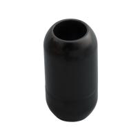 Edelstahl Magnetverschluss, 304 Edelstahl, DIY, schwarz, 19x10mm, Bohrung:ca. 6.5x6.5mm, 10PCs/Menge, verkauft von Menge
