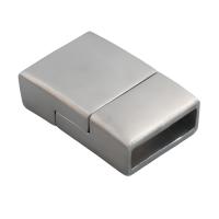 магнитная  застежка  из нержавеющей стали, Нержавеющая сталь 304, DIY, оригинальный цвет, 22.50x14mm, отверстие:Приблизительно 12.5x4.5mm, 5ПК/Лот, продается Лот