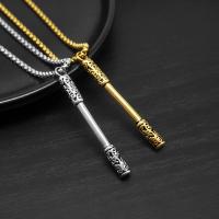 Stainless Steel Jewelry Necklace, 304 Stainless Steel, fashion jewelry & different styles for choice & for man, more colors for choice, 20x14mm, Sold By PC