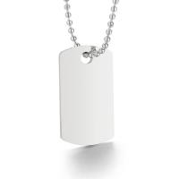 Stainless Steel Jewelry Necklace 304 Stainless Steel Vacuum Ion Plating fashion jewelry & Unisex Length 45 cm Sold By PC