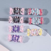 Hair Accessories DIY Findings, Acrylic, Candy, cute, more colors for choice, 14x29mm, Sold By PC